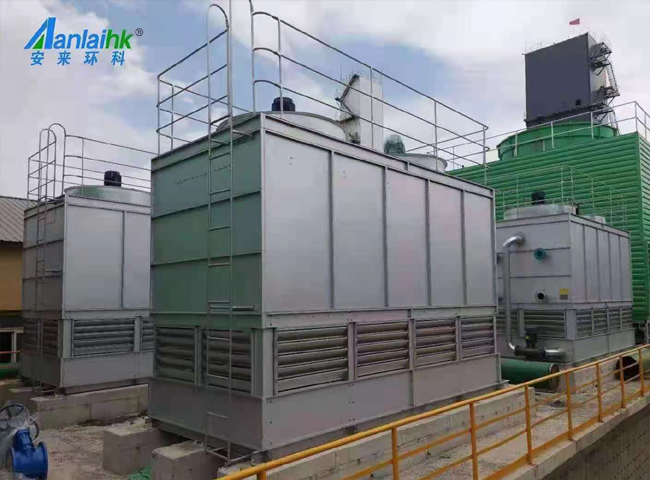 北京閉式塔施工現場